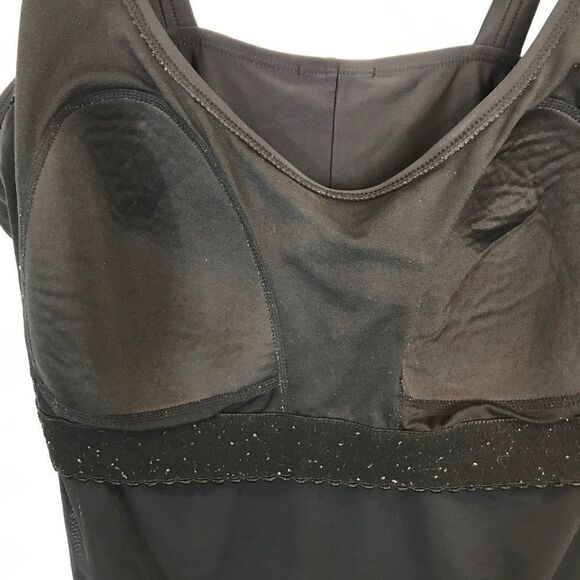 Swim 365 One Piece Swimsuit Black 24W - Picture 10 of 16